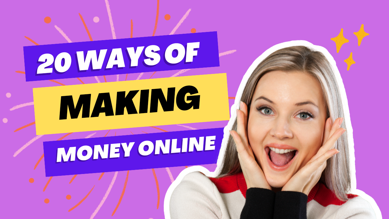 20 Ways to Earn Money Online easy ways to make and